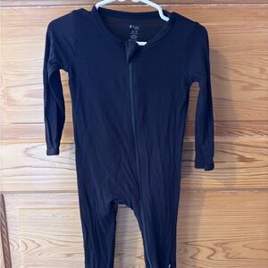 Kyte BABY Black Kids One Piece Footie